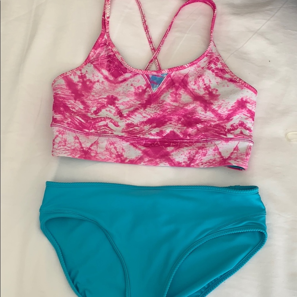 Ivivva by lululemon girls swimsuit sz 12